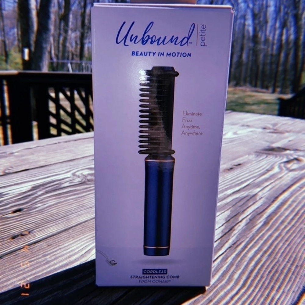 Wireless Brush hair straightener